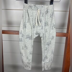 Childhoods Clothing: Gray Tree Print Drop-Crotch Jogger Pants